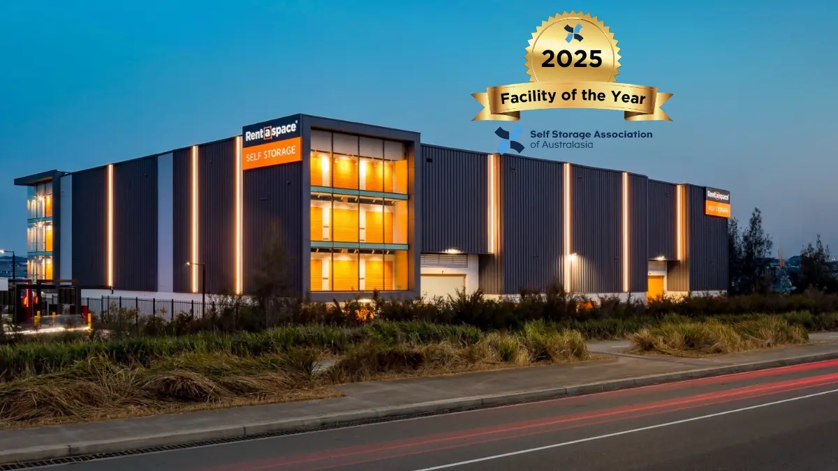 Rent a Space Oran Park self storage facility entrance